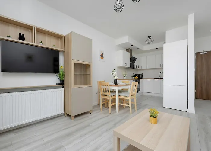 Modern With Balcony & Parking Mokotow By Renters *