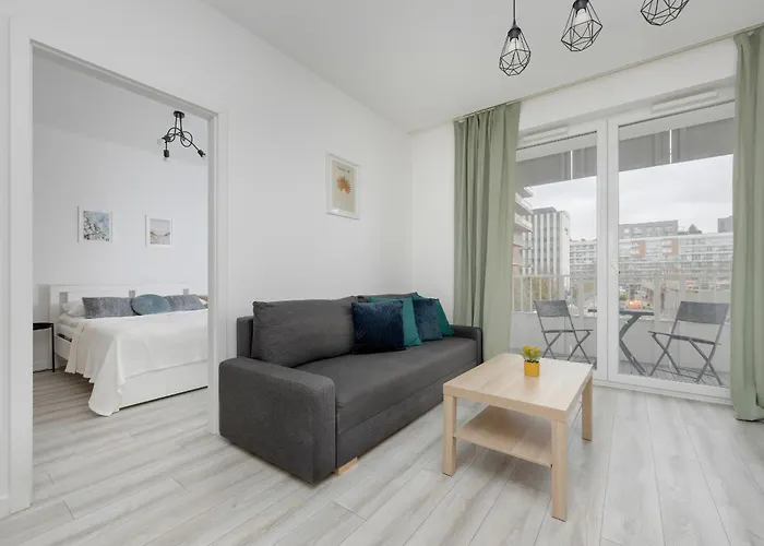 Modern With Balcony & Parking Mokotow By Renters * Varsóvia