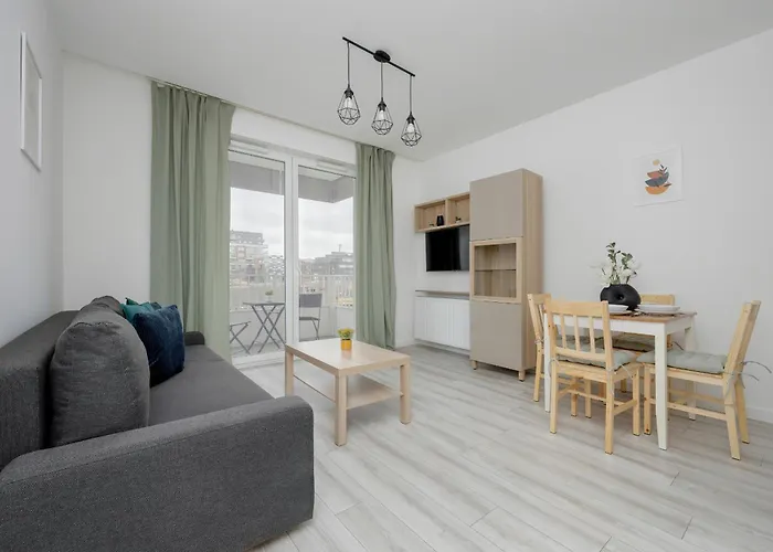 Modern With Balcony & Parking Mokotow By Renters Apartamento Varsóvia